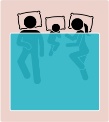 King size custom blanket designed for full bed coverage and family comfort