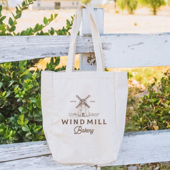 Canvas custom tote bags