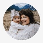 Circle photo puzzles