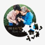 Circle photo puzzles