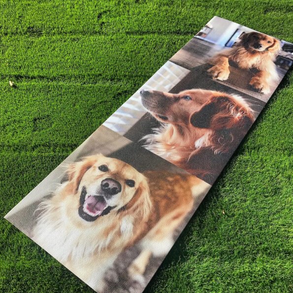 Custom yoga mats with logo