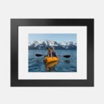 Landscape framed print