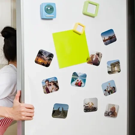 Photo magnets for fridge