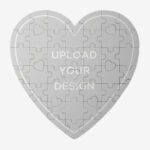 Custom heart shaped puzzle