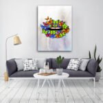 Butterfly Lips Wall Art
