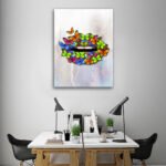 Butterfly Lips Wall Art