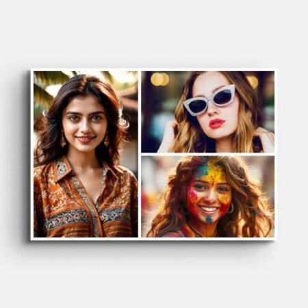 Personalized Photo Collage Landscape 3 Pictures