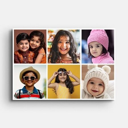 Personalized Photo Collage Landscape 6 Pictures