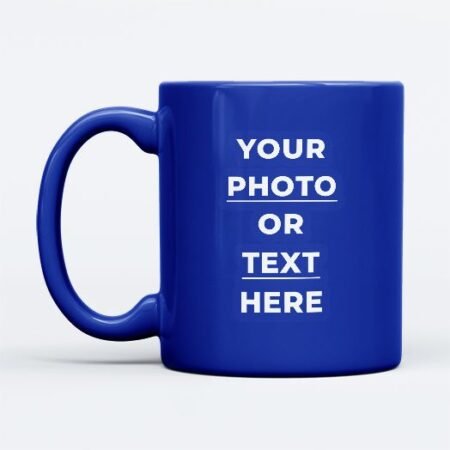 Personalized Blue Mug
