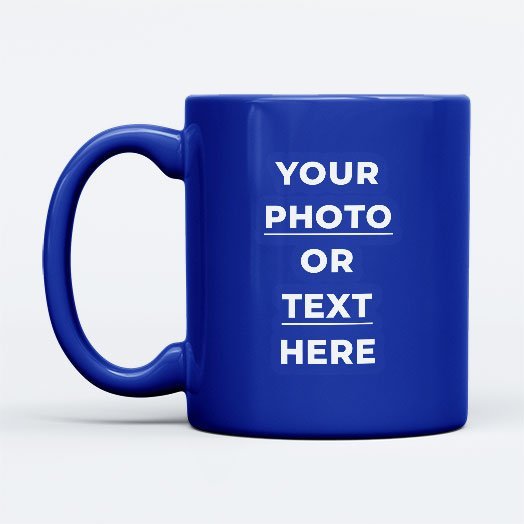 Personalized Blue Mug Personalized Blue Mug