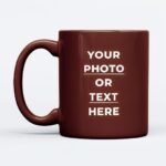 Personalized Brown Mug