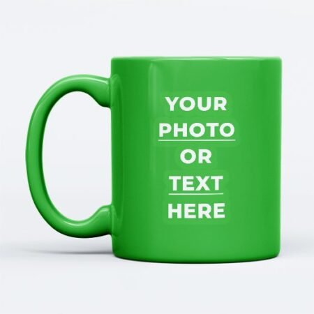 Personalized Green Mug