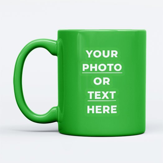 Personalized Green Mug Personalized Green Mug