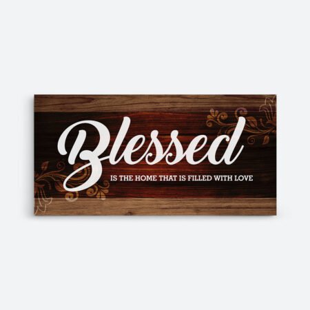 Blessed Wall Art Canvas