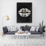 expensive-taste-lips-canvas-wall-art