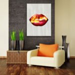 fire-lips-canvas-wall-art