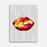 fire-lips-canvas-wall-art