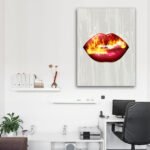 fire-lips-canvas-wall-art