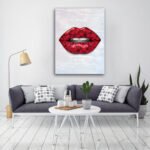 red-rose-lips-canvas-wall-art