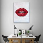 red-rose-lips-canvas-wall-art