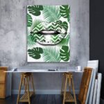 tropical-lips-canvas-wall-art