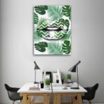 tropical-lips-canvas-wall-art