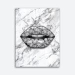 white-diamond-lips-canvas-wall-art